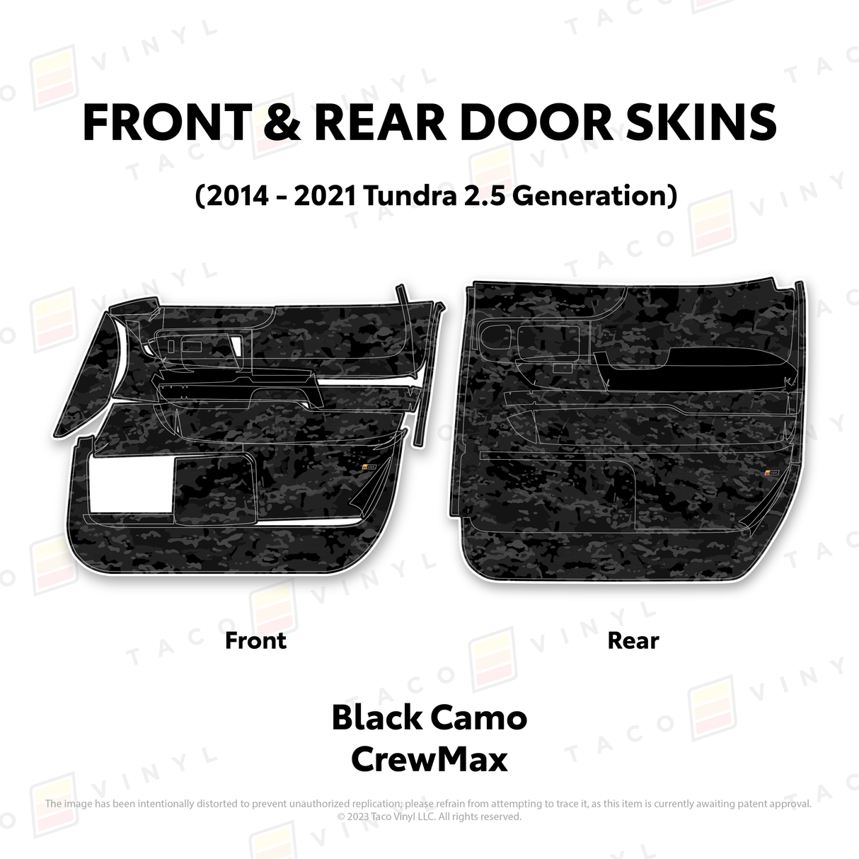 2014-21 Tundra Door Skins