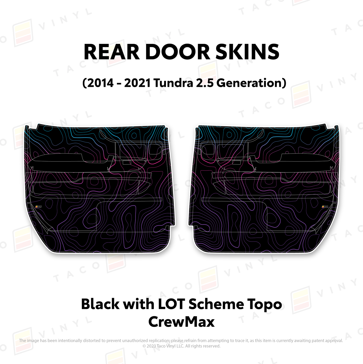 2014-21 Tundra Door Skins