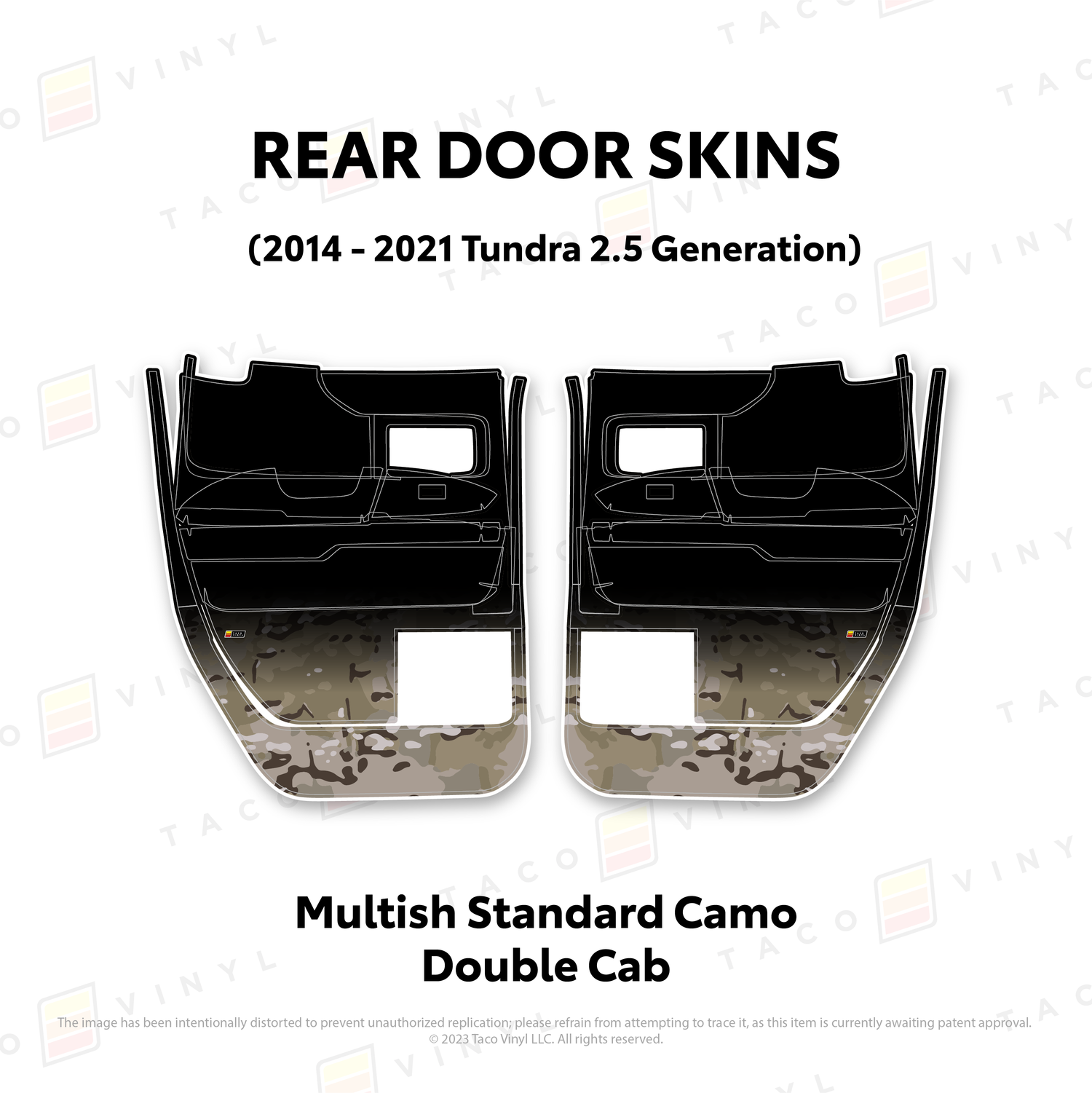 2014-21 Tundra Door Skins