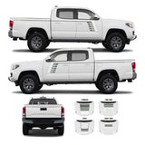 2016-2023 Tacoma Checkered Stripe Kit - Xtrusion Overland