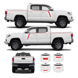 2016-2023 Tacoma Checkered Stripe Kit - Xtrusion Overland