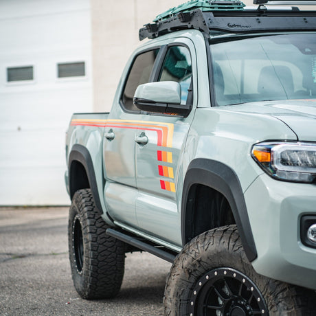 2016-2023 Tacoma Checkered Stripe Kit - Xtrusion Overland