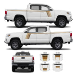 2016-2023 Tacoma Checkered Stripe Kit - Xtrusion Overland