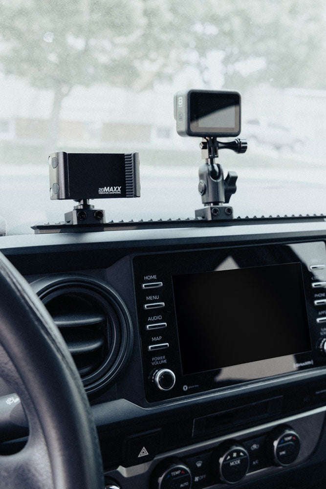 2016-2023 Toyota Tacoma Tackform Assault Track Picatinny Dash Bracket Kit - Xtrusion Overland