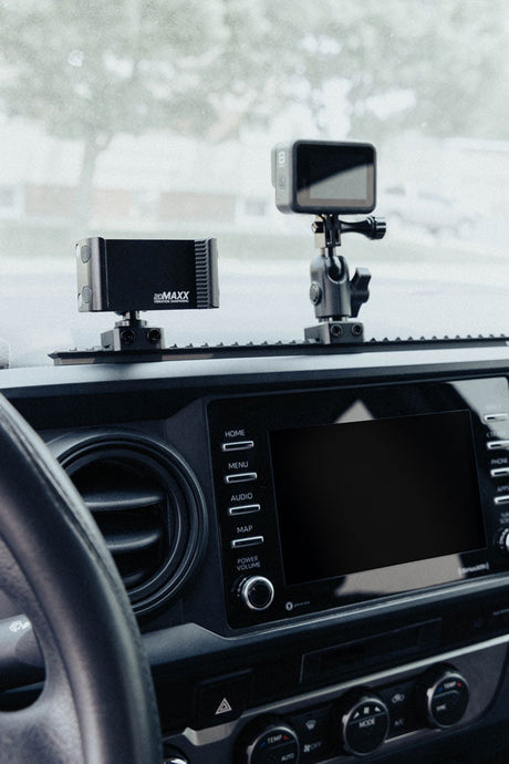 2016-2023 Toyota Tacoma Tackform Assault Track Picatinny Dash Bracket Kit - Xtrusion Overland