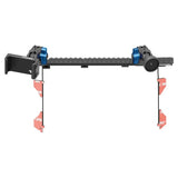2016-2023 Toyota Tacoma Tackform Assault Track Picatinny Dash Bracket With 20LITE Phone Holder & Midland Magnetic CB Radio Mic Holder - Xtrusion Overland