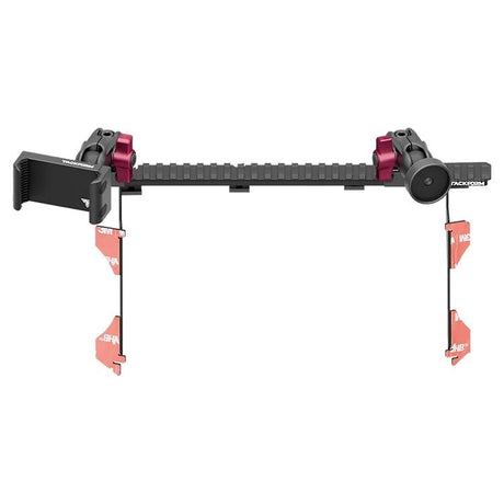 2016-2023 Toyota Tacoma Tackform Assault Track Picatinny Dash Bracket With 20LITE Phone Holder & Midland Magnetic CB Radio Mic Holder - Xtrusion Overland