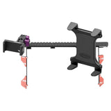 2016-2023 Toyota Tacoma Tackform Assault Track Picatinny Dash Bracket With 20LITE Phone Holder & Tablet Mount - Xtrusion Overland