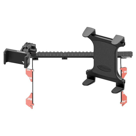 2016-2023 Toyota Tacoma Tackform Assault Track Picatinny Dash Bracket With 20LITE Phone Holder & Tablet Mount - Xtrusion Overland
