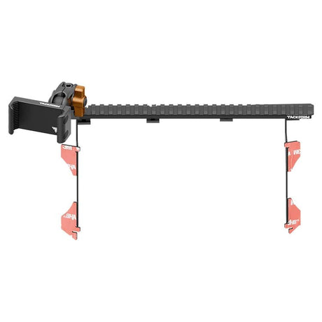 2016-2023 Toyota Tacoma Tackform Assault Track Picatinny Dash Bracket With 20LITE Phone Holder - Xtrusion Overland