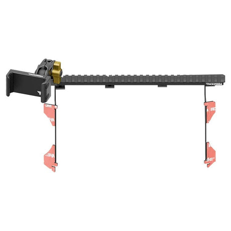 2016-2023 Toyota Tacoma Tackform Assault Track Picatinny Dash Bracket With 20LITE Phone Holder - Xtrusion Overland
