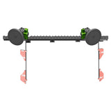 2016-2023 Toyota Tacoma Tackform Assault Track Picatinny Dash Bracket With Dual MagSafe Phone Mounts - Xtrusion Overland