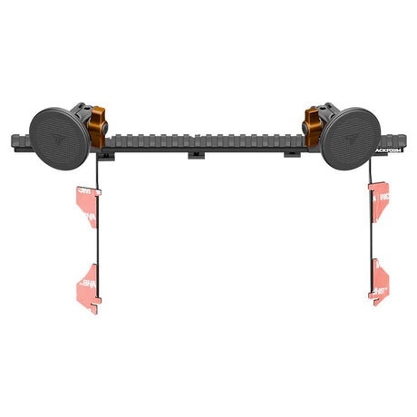2016-2023 Toyota Tacoma Tackform Assault Track Picatinny Dash Bracket With Dual MagSafe Phone Mounts - Xtrusion Overland