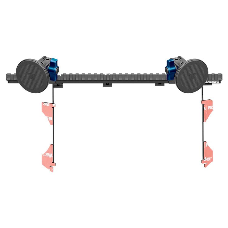 2016-2023 Toyota Tacoma Tackform Assault Track Picatinny Dash Bracket With Dual MagSafe Phone Mounts - Xtrusion Overland