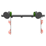 2016-2023 Toyota Tacoma Tackform Assault Track Picatinny Dash Bracket With Dual MagSafe Phone Mounts - Xtrusion Overland