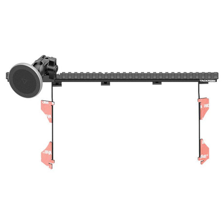 2016-2023 Toyota Tacoma Tackform Assault Track Picatinny Dash Bracket With MagSafe Charging Phone Mount - Xtrusion Overland