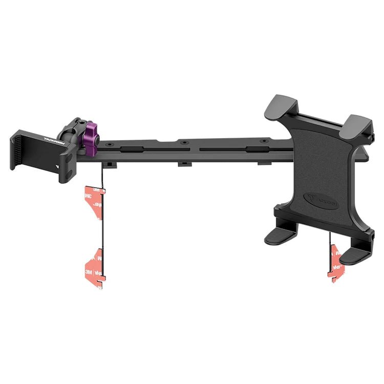 2016-2023 Toyota Tacoma Tackform Slim Track Dash Bracket With 20LITE Phone & Tablet Mounts - Xtrusion Overland