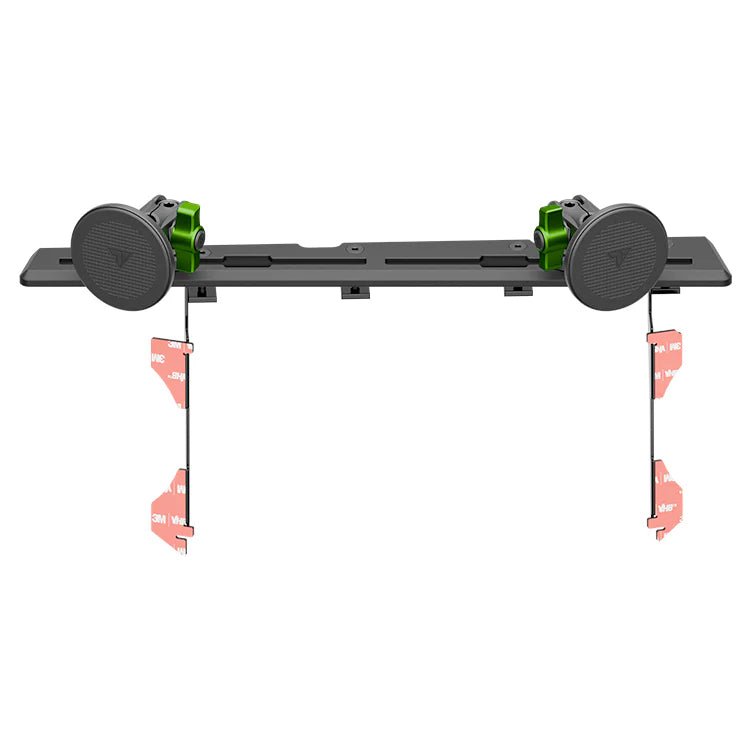 2016-2023 Toyota Tacoma Tackform Slim Track Dash Bracket With Dual MagSafe Phone Mounts - Xtrusion Overland