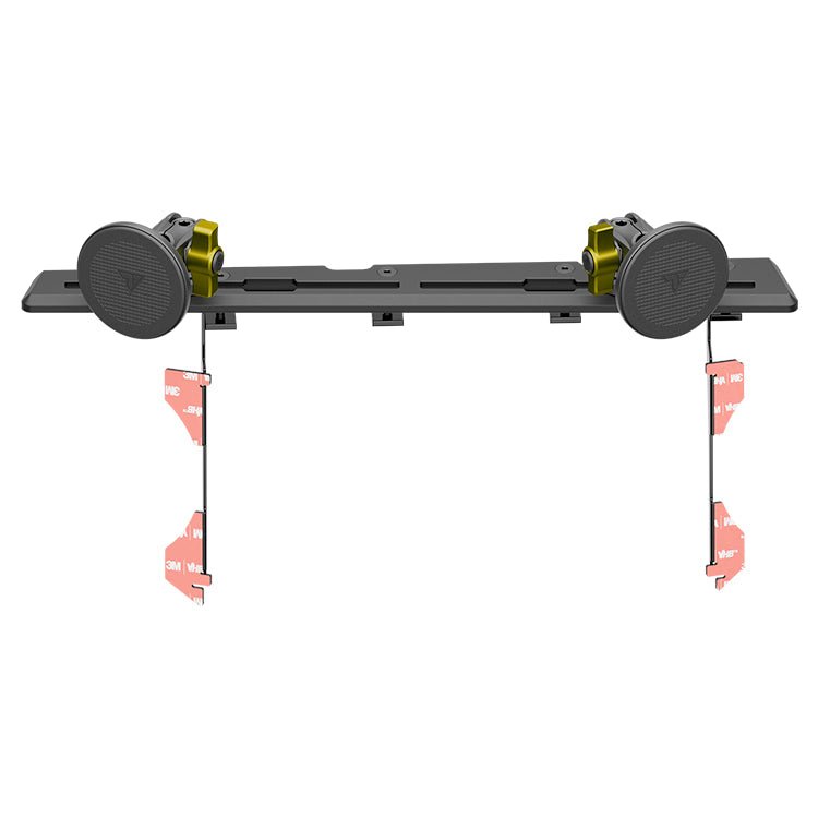 2016-2023 Toyota Tacoma Tackform Slim Track Dash Bracket With Dual MagSafe Phone Mounts - Xtrusion Overland