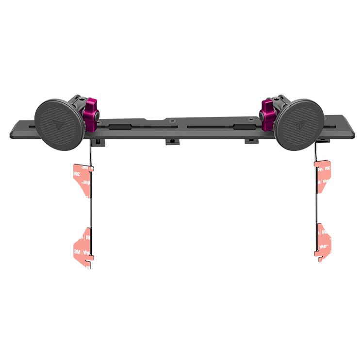 2016-2023 Toyota Tacoma Tackform Slim Track Dash Bracket With Dual MagSafe Phone Mounts - Xtrusion Overland