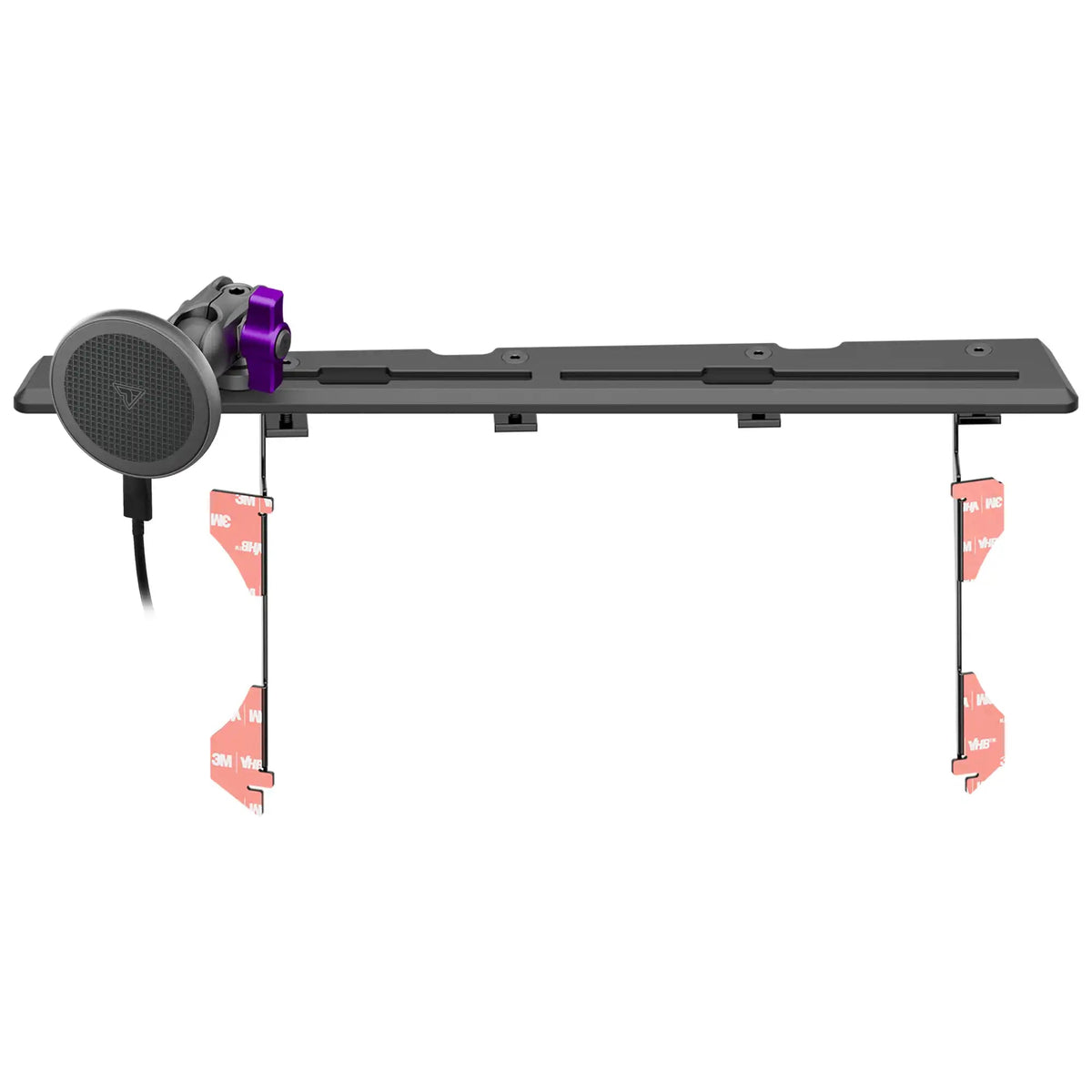 2016-2023 Toyota Tacoma Tackform Slim Track Dash Bracket With MagSafe Charging Phone Mount - Xtrusion Overland
