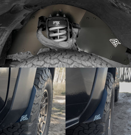 2016-2023 Toyota Tacoma TriXpoly Splash Guards & Mudflap Micros - Xtrusion Overland