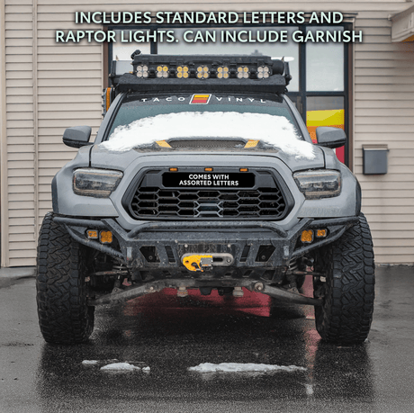 2016-23 Tacoma Alpha Front Grille - Xtrusion Overland