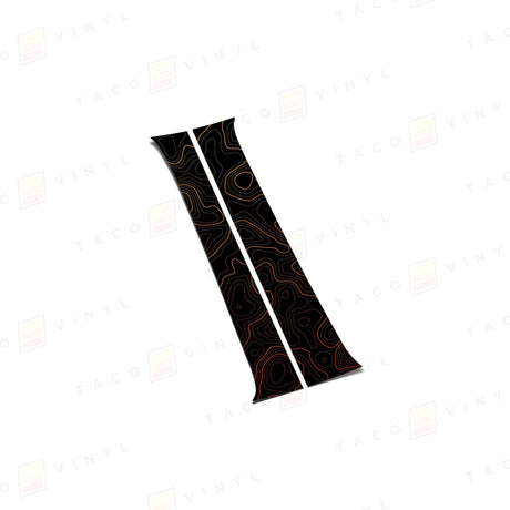 2016-23 Tacoma Door Pillar Decals - Xtrusion Overland