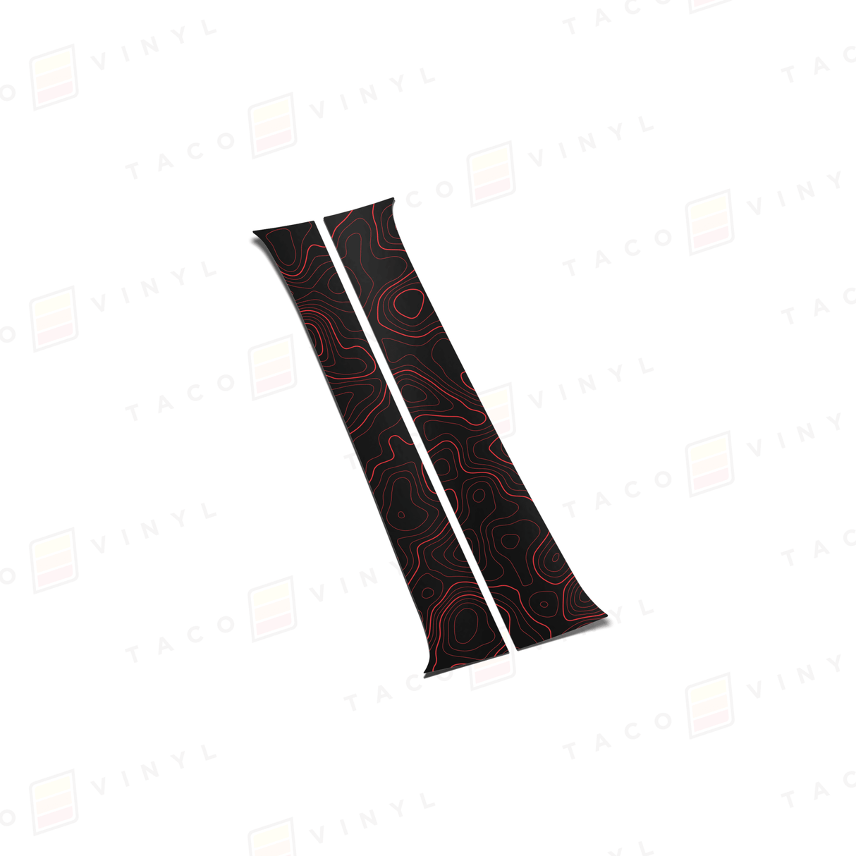 2016-23 Tacoma Door Pillar Decals - Xtrusion Overland
