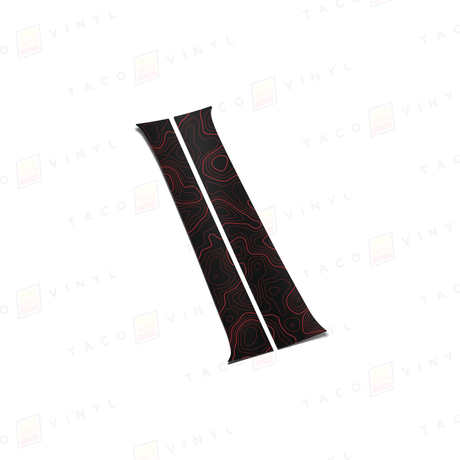 2016-23 Tacoma Door Pillar Decals - Xtrusion Overland