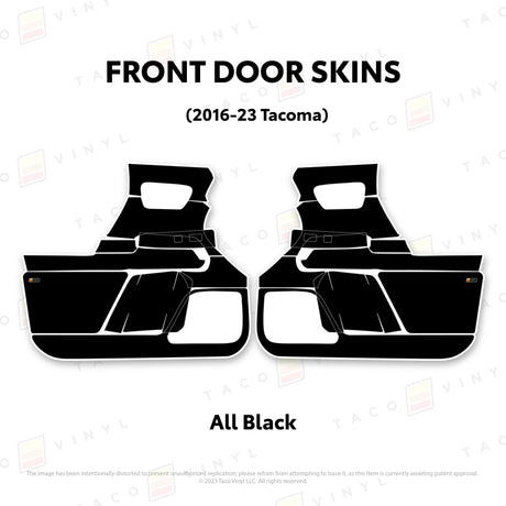 2016-23 Tacoma Door Skins - Xtrusion Overland