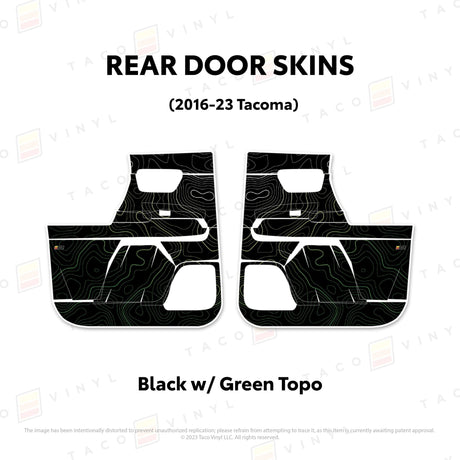 2016-23 Tacoma Door Skins - Xtrusion Overland