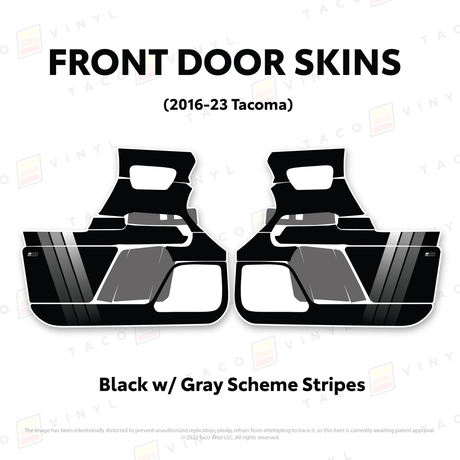 2016-23 Tacoma Door Skins - Xtrusion Overland