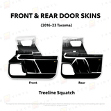 2016-23 Tacoma Door Skins - Xtrusion Overland