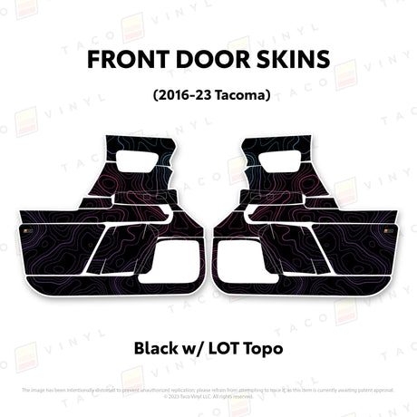 2016-23 Tacoma Door Skins - Xtrusion Overland