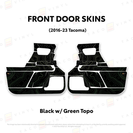 2016-23 Tacoma Door Skins - Xtrusion Overland