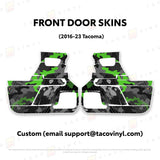 2016-23 Tacoma Door Skins - Xtrusion Overland