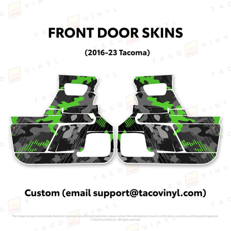 2016-23 Tacoma Door Skins - Xtrusion Overland