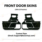 2016-23 Tacoma Door Skins - Xtrusion Overland