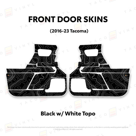 2016-23 Tacoma Door Skins - Xtrusion Overland