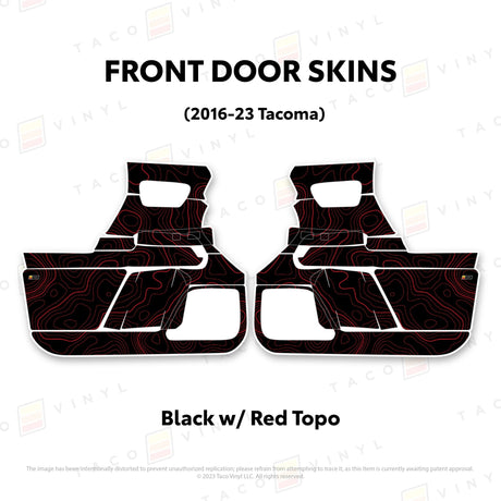 2016-23 Tacoma Door Skins - Xtrusion Overland