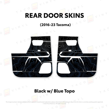 2016-23 Tacoma Door Skins - Xtrusion Overland