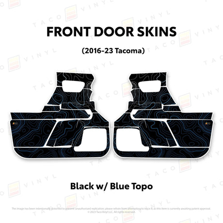 2016-23 Tacoma Door Skins - Xtrusion Overland
