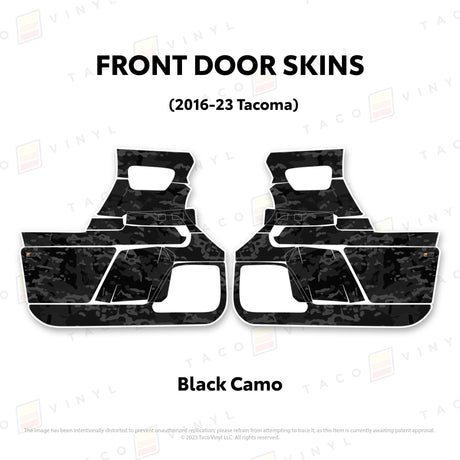 2016-23 Tacoma Door Skins - Xtrusion Overland