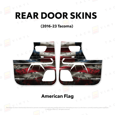 2016-23 Tacoma Door Skins - Xtrusion Overland