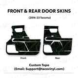 2016-23 Tacoma Door Skins - Xtrusion Overland