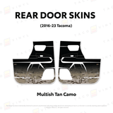 2016-23 Tacoma Door Skins - Xtrusion Overland