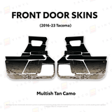 2016-23 Tacoma Door Skins - Xtrusion Overland