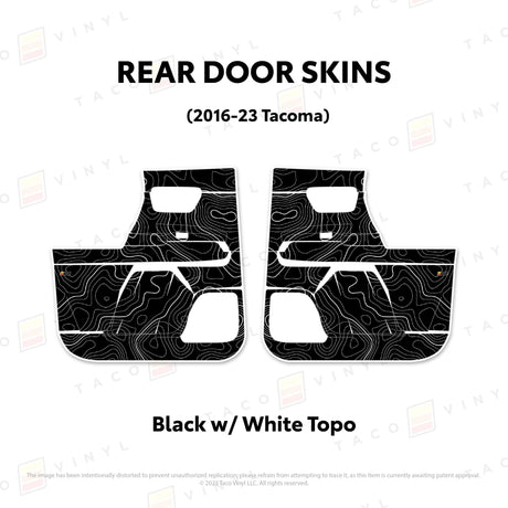 2016-23 Tacoma Door Skins - Xtrusion Overland
