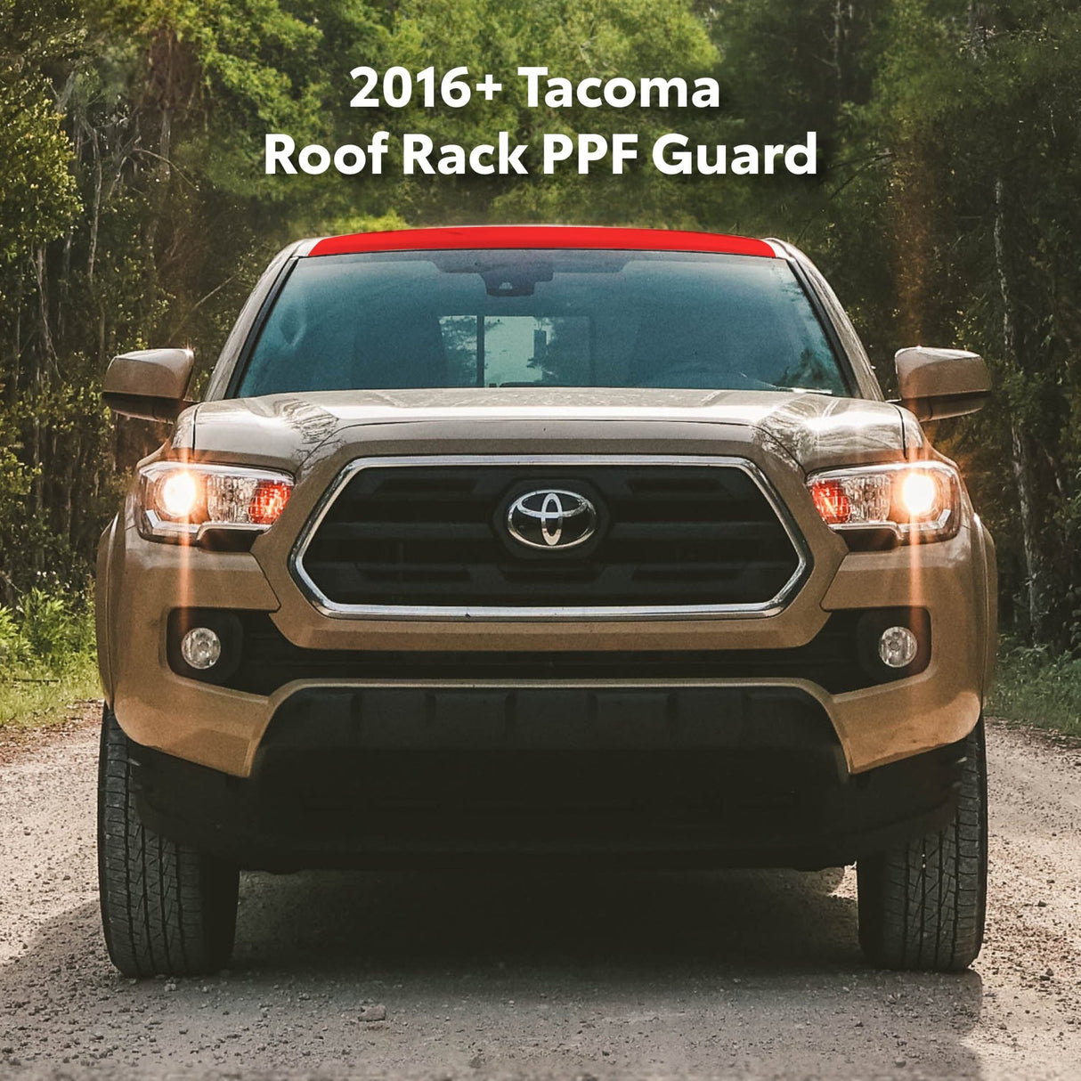 2016-23 Tacoma PPF Roof Rack Guard - Xtrusion Overland